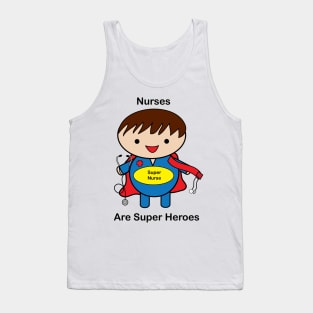 Nurse Male Super Hero Tank Top